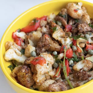 Mediterranean Cauliflower Salad